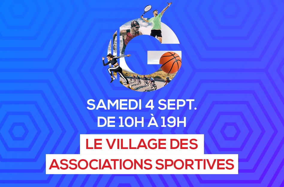 Le village des associations – samedi 4 septembre 2021