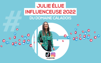 Julie élue Influenceuse 2022