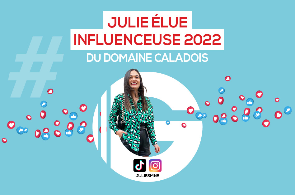 Julie élue Influenceuse 2022