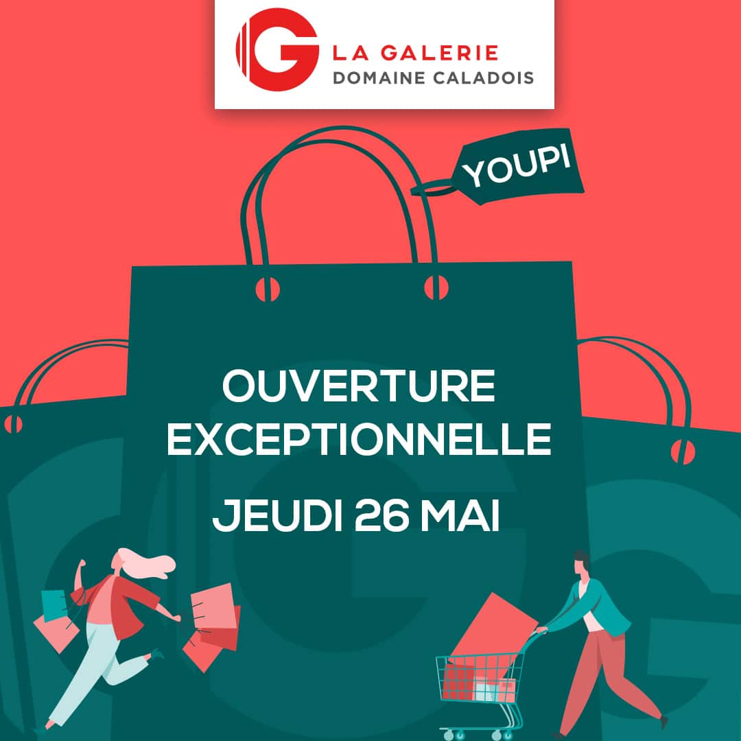 Ouverture exceptionnelle 26 mai