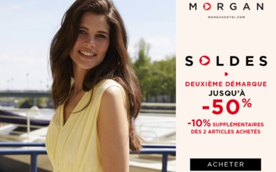 SOLDES 2ème démarque chez MORGAN !