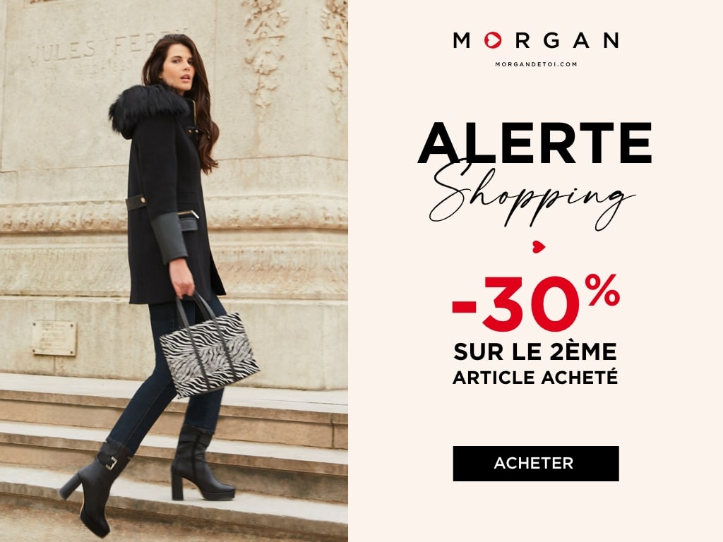 Alerte Shopping chez Morgan