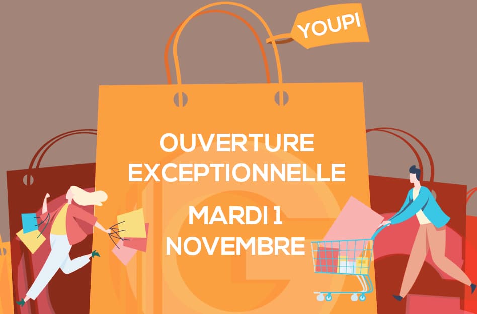 Ouverture exceptionnelle 1 novembre