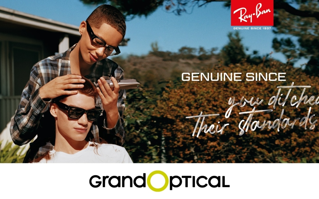 Pour le mois de mai Ray-Ban est chez GrandOptical !