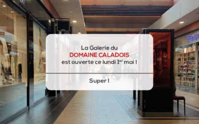 8 mai : ouverture exceptionnelle !