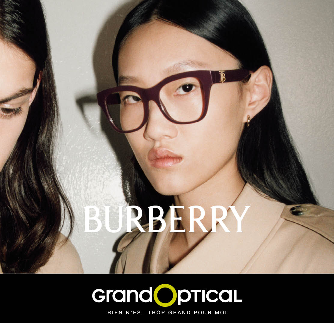 Burberry s’invite dans votre boutique grandoptical