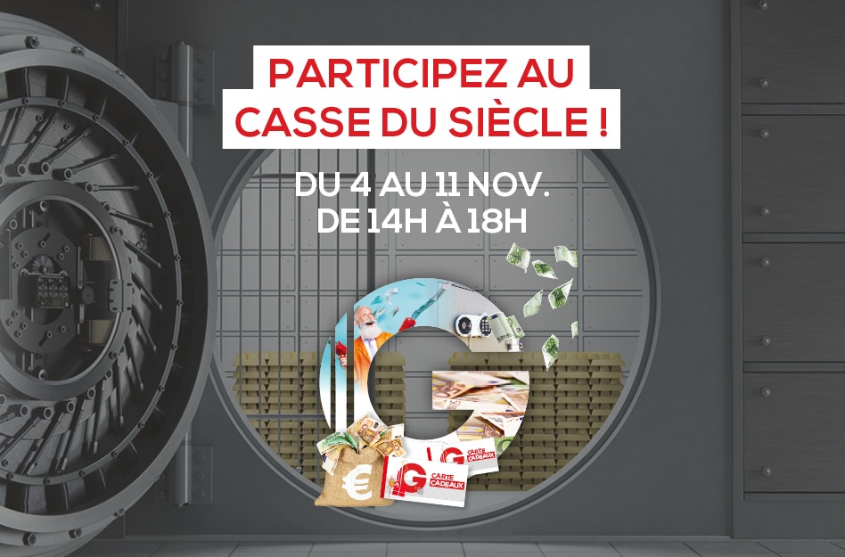 Participez au casse du siècle !