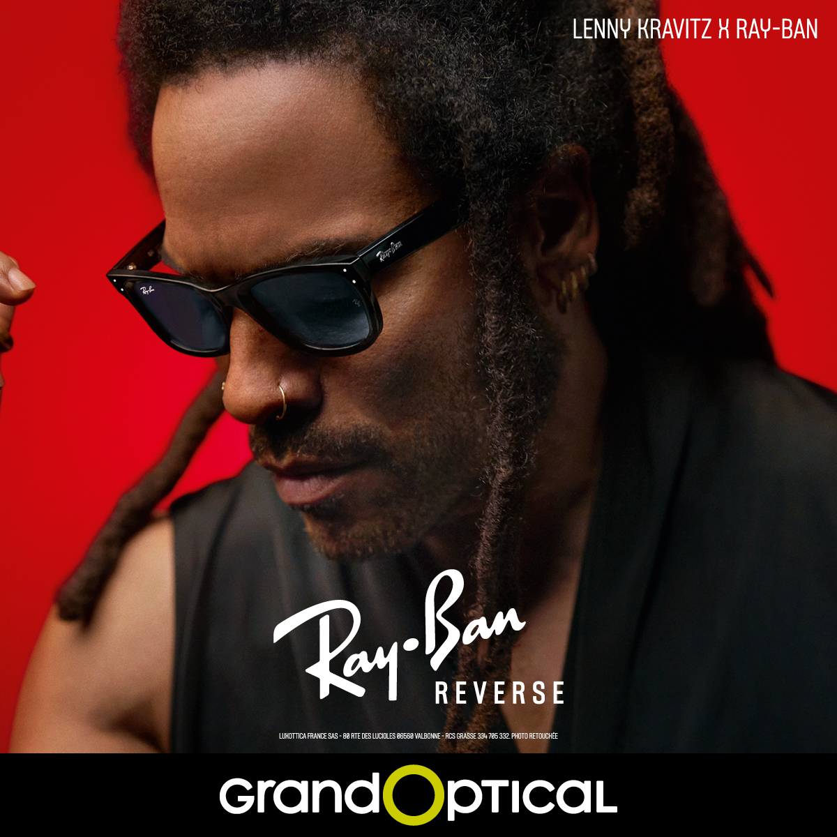 Vivez la rencontre entre Ray-Ban et Lenny Kravitz chez GrandOptical