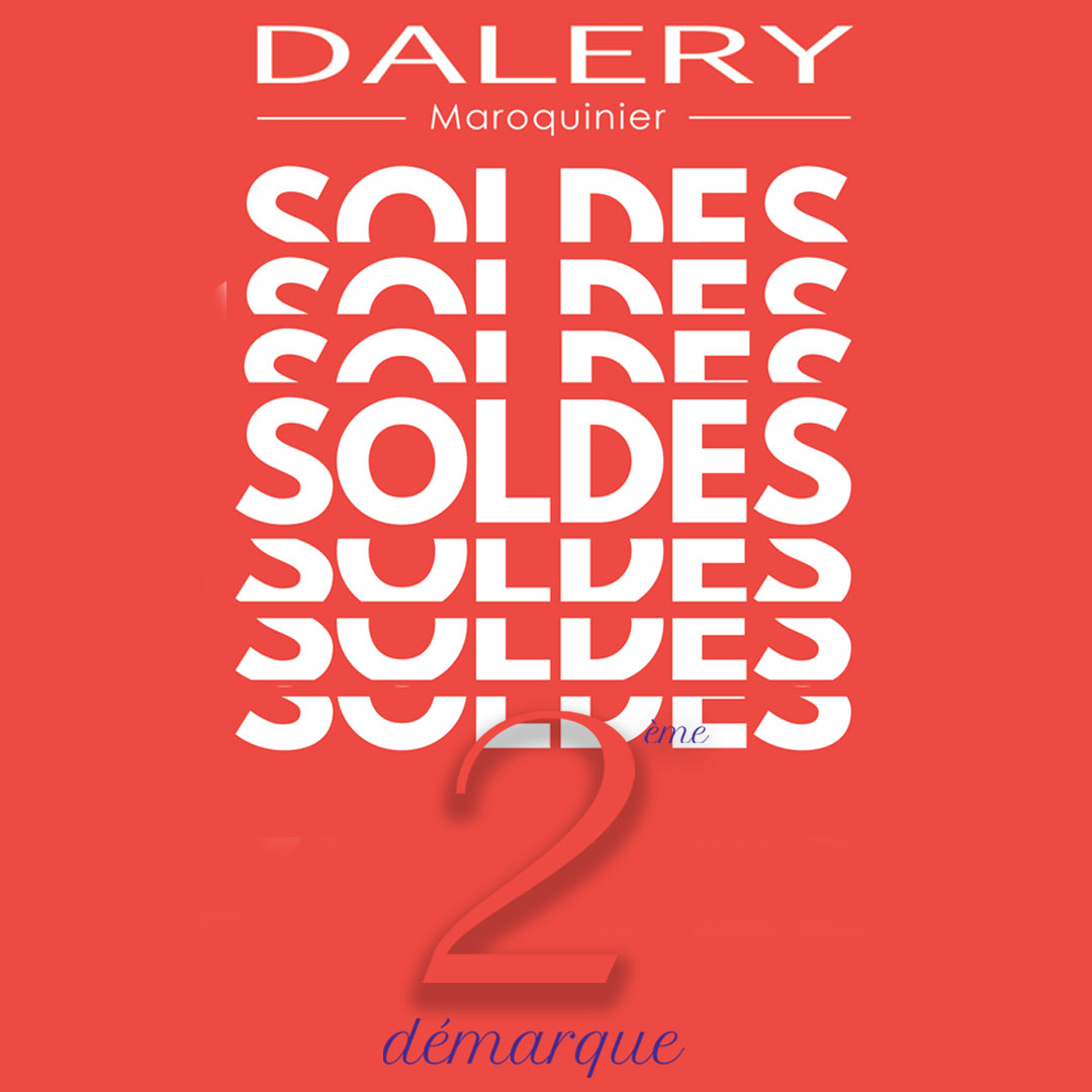 DALERY – SOLDES ETE 2EME DEMARQUE